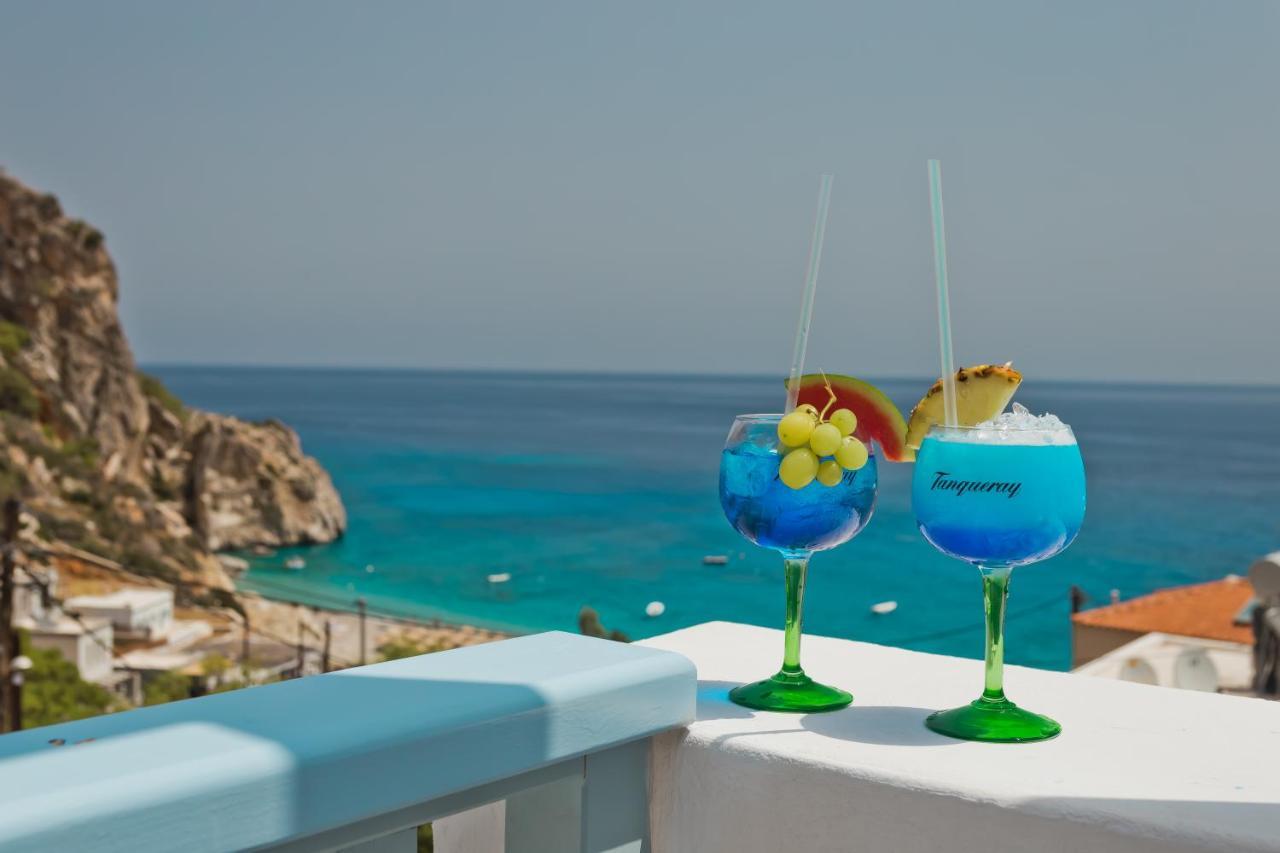 Enilion Luxury Suites Kyra Panagia Exteriör bild