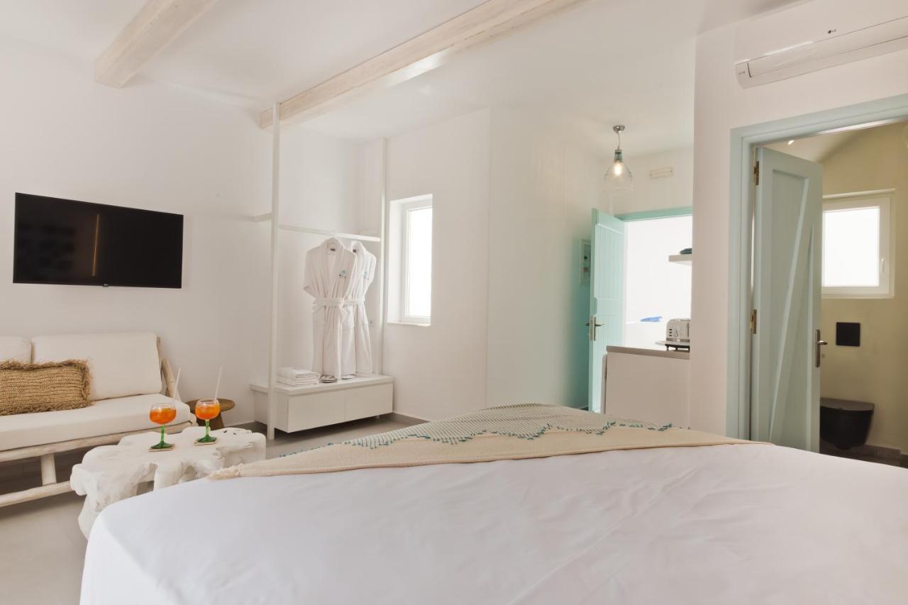 Enilion Luxury Suites Kyra Panagia Exteriör bild