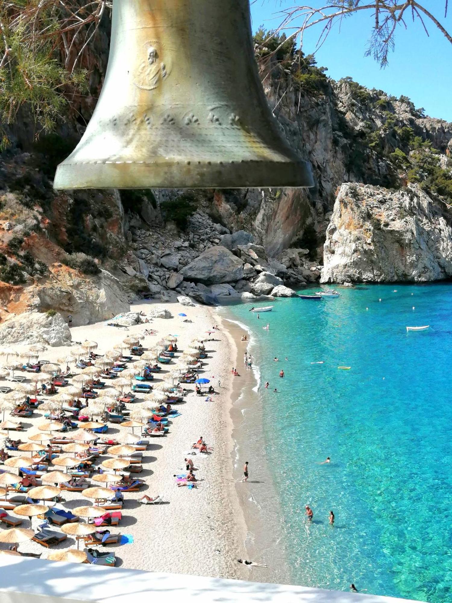 Enilion Luxury Suites Kyra Panagia Exteriör bild